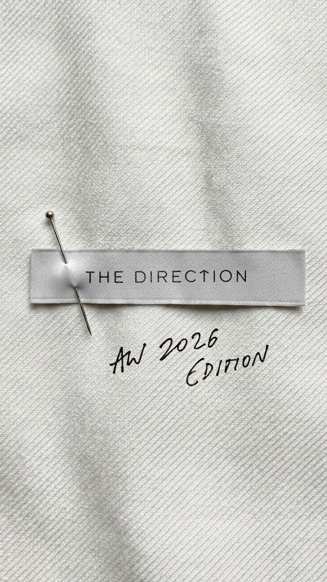 The Direction — AW 2026  A 4-week intensive for founders ready to move their brand to the next level.